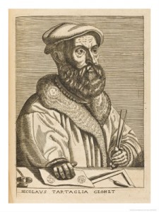 Niccolò Tartaglia, uno dei più grandi matematici italiani.